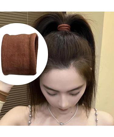 Hair Ties Thick Hair - Wide Hair Ties Hair Elastics | No Damage Rubber Bands Hair Accessories Ponytail Holders Hair Elastic Bands Pony Tails Hair Ties - Buy Online on GoSupps.com
