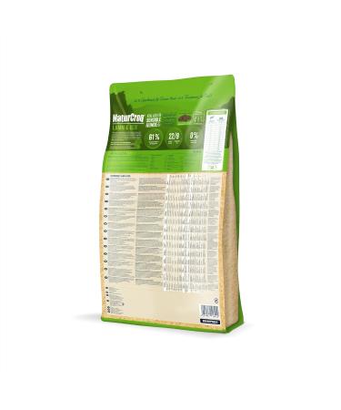 Happy Dog NaturCroq Lamb & Rice Dry Dog Food - 4kg | Premium Adult Dog Nutrition with Local Herbs - Buy Online on GoSupps.com