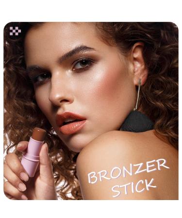 LUXAZA Bronzer Stick Contouring Pen - Smooth Glide, Long Lasting - A06-Bronzer Stick 1Pcs - Buy Online on GoSupps.com