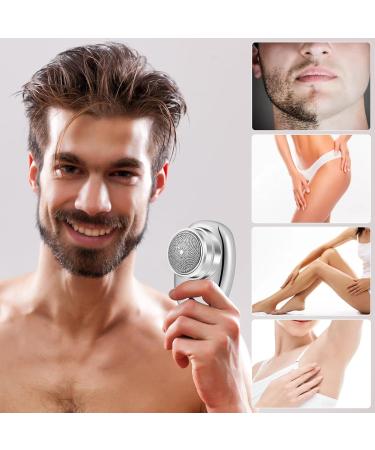 Electric Mini Rotary Shaver with Power Display Rechargeable 400mAh Electric Mini IP65 Waterproof Portable Mini Travel Shaver Wet and Dry Use Pocket Shaver with Cleaning Brush for Home Travel - Buy Online on GoSupps.com