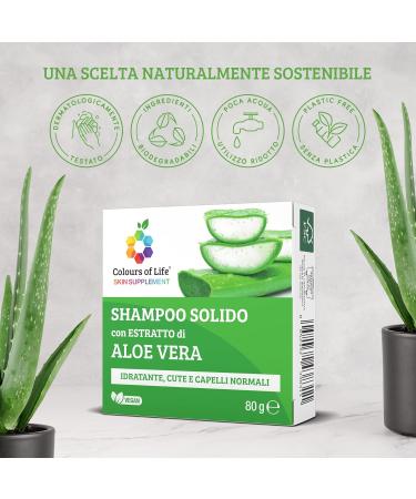 Optima Naturals Colours of Life Skin Supplement Vaste shampoo Alo Vera 80 g - Buy Online on GoSupps.com