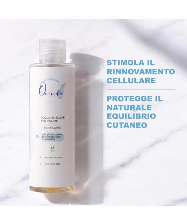  Querida Querida Micellar Cleansing Invigorating Water Delicate Face Wash for All Skin Types Refreshing Formula with Regenerating Agents Made in Italy 200 ml - Buy Online on GoSupps.com