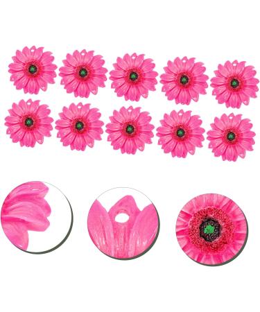 HOMSFOU 40 pcs key chain pendant resin flower charms keychain sunflower party favors flower bracelet charms daisy earring charms sunflower key ring key ornament Accessories delicate Assorted Color2x4pcs 4.75X4.75X0.78CMx4pcs - Buy Online on GoSupps.com
