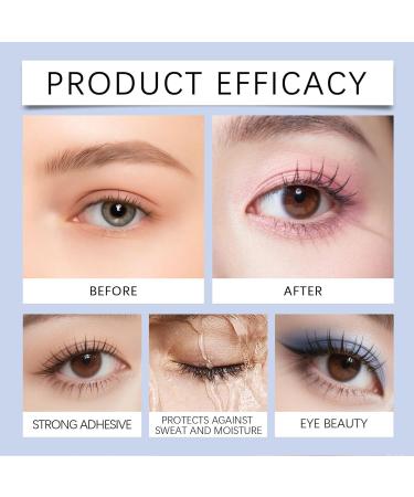  WJnflQN Black Mascara | Long-lasting waterproof mascara | Curling smudge-proof long-lasting makeup | For women work school evening wedding - Buy Online on GoSupps.com