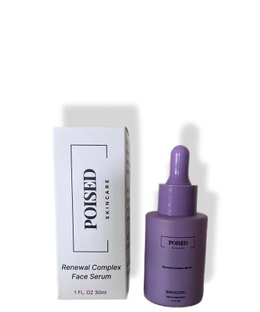 Poised Skincare Bakuchiol Renewal Complex Serum retinol alternative bakuchiol oil serum natural skincare