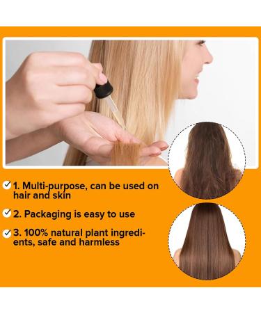Organic Pumpkin Seed Oil 100% Pure Cold Pressed Pumpkin Seed Oil for Hair Growth Repairs Hair Follicles Stronger Hair Hair Growth Oil for Women & Men - Buy Online on GoSupps.com