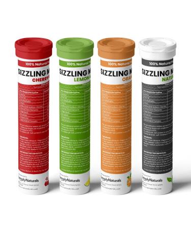 Simply Naturals Pure Plant Derived Sizzling Minerals (Lemon/Lime + Natural Flavours)