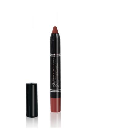 Makki Makki Midnight Nude bold matte lipstick with a twist - Intense color - Velvet finish - Up to 18-hour wear - Smudge-proof - Feather-free - Smooth and glides on - Contains crushed pigments