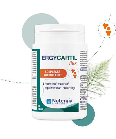Nutergia Joint Flexibility Formation and maintenance of cartilage Cartilage preservation Dietary supplement 90 Capsules Made in France - Buy Online on GoSupps.com