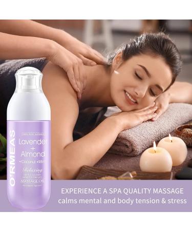 Massage Oil For Warming Relaxing Joint Pain Relief Sensual Massage Oil Lavender Almond Peppermint And Coconut Massage Oils For Massage Therapy Moisturizing Body Oil For Men And Women 5.1 Fl.Oz - Buy Online on GoSupps.com