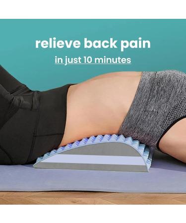 Neck and Back Extensor Device | Cervical Traction & Posture Support | Neck Shoulder & Chronic Lordosis Relief - Blue - Buy Online on GoSupps.com