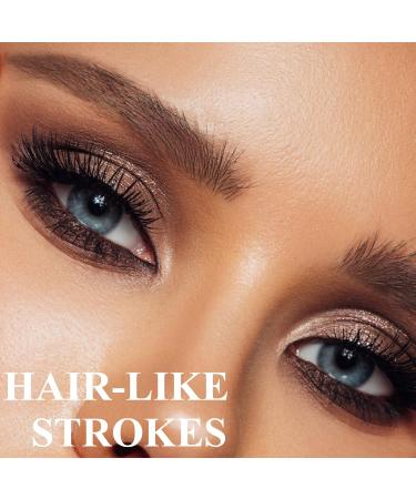 MARIA AYORA Liquid Eyebrow Pencil - Longlasting Waterproof Smudgeproof Brow Tint Pen - Grey Brown (Pack of 2) - Buy Online on GoSupps.com