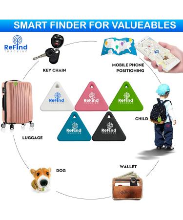 ReFind R3 Smart Tracker. Mini GPS Tag Live Tracking on Free App Bluetooth 5.0. Key Finder Tracker For Luggage Item Finder Dog & Cat Tracker. Compact AIR I TAG For iPhone Android Samsung (Black) - Buy Online on GoSupps.com