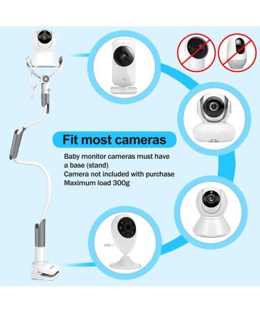 Burnnove Babyphone Holder - Universal Baby Monitor Camera Mount for Optimal Viewing & Stability - Buy Online on GoSupps.com