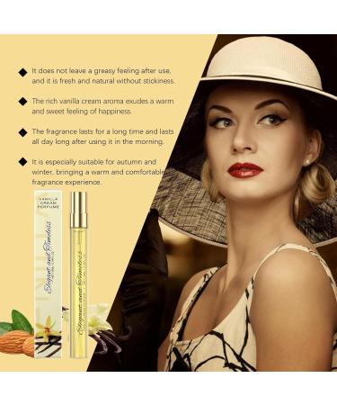 Womens Perfume Pheromone Vanilla Cream Eau Toilette Long Lasting Perfume Fresh And Elegant Portable Perfume Daily Portable Perfume Eau Toilette (2PCS) - Buy Online on GoSupps.com