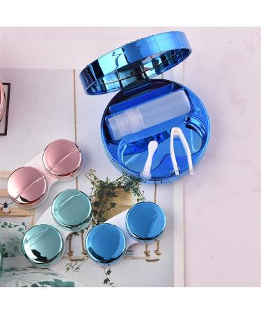NFEGSIYA Shiny Star Contact Lens Container with Mirror | Green Eye Care Storage Box & Gift Quality Lens Case - Buy Online on GoSupps.com