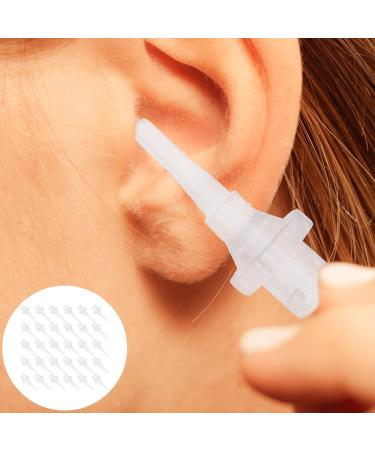 Abaodam 30Pcs PP Ear Irrigator Nozzles Premium Replacement Tips for Earwax Removal Smooth Surface Safe Use Portable and Secure Fit for Adults - Buy Online on GoSupps.com