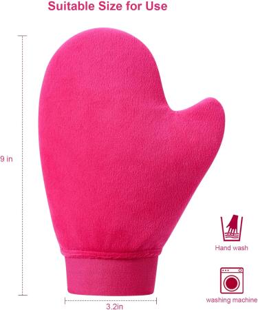 KELILO Self Tanning Mitt Self Tan Mitt Fake Tan Mitt Glove-Fake Tan Glove Tanning Gloves Fake Tan Applicator Velvet Tanning Mitt with Thumb Fake Tan Mitten - Buy Online on GoSupps.com