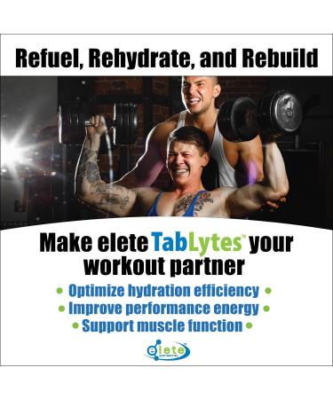 Elite Electrolyte Tablets for Hydration & Recovery | 120 Servings | Zero Sugar 9 Essential Electrolytes - Buy Online on GoSupps.com