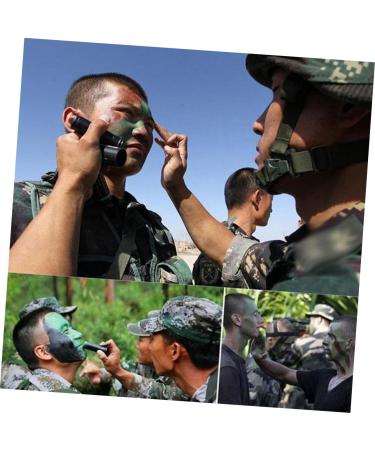 DIYEAH 3 Pieces Camouflage Oil Camouflage Paint Camouflage Face Paint Cream Stick Sticks Body Camouflage Makeup Hunting Makeup Camouflage Cream Hunting Face Paint Pigment - Buy Online on GoSupps.com
