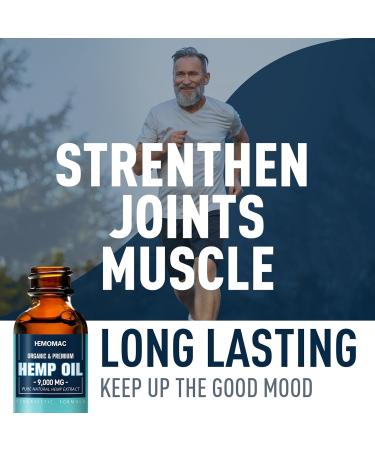 Hemp Oil (2-Pack) High Potency for Pain Sleep Anxiety Relief- Maximum Strength Natural Hemp Oil Drops and Organic Hemp Tincture Vegan Non-GMO - Buy Online on GoSupps.com