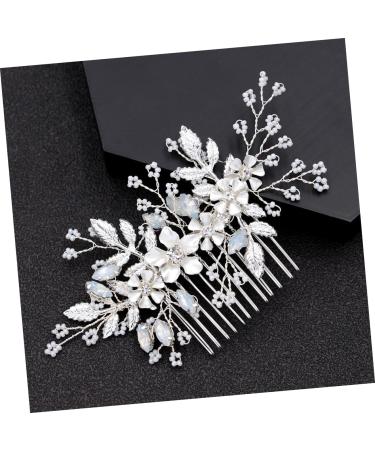 Comb Tiara Millet Beads Bride Wedding - Buy Online on GoSupps.com