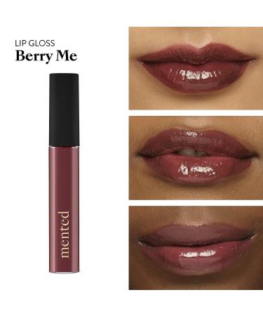 Mented Cosmetics Berry Me Lip Gloss - Vegan, Paraben-Free, Cruelty-Free | Long Lasting Moisturizing Gloss Topper - Buy Online on GoSupps.com