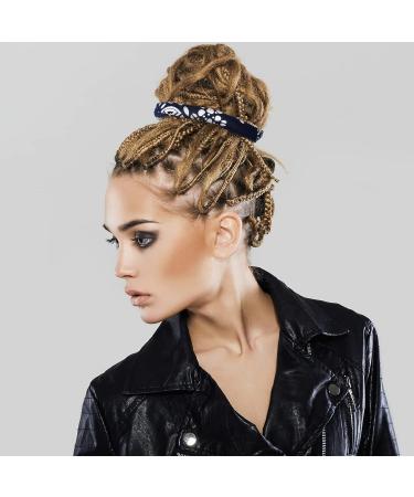 6 Pcs Colorful Spiral Lock Hair Ties for Thick Long Hair - Bohemian Dreadlock Accessories for Women Men - Bendable Wire Ponytail Holders - 6 Styles (Stylish) - Buy Online on GoSupps.com