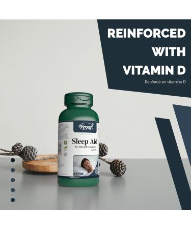 VORST Natural Sleep Aid Supplement for Men 60 Capsules | Powder Pills | 1 Bottle 60 count (Pack of 1) - Buy Online on GoSupps.com