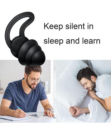 Macrohu Soft Silicone Earplugs for Sleep - Noise Reduction Hearing Protection for Light Sleepers Travel & Work - Buy Online on GoSupps.com