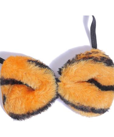 amangul 3pieces Plush Ears Shape Hairhoop Cosplay Tail and Bowtie Suit Headdress Halloween Birthday Party Set for Kids - Buy Online on GoSupps.com