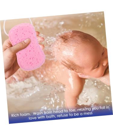 Buy Housoutil 3pcs Shower Bath Sponge Set - Thick Loofah Scrubber for Body | Natural Foam Bathing Pouf - Buy Online on GoSupps.com
