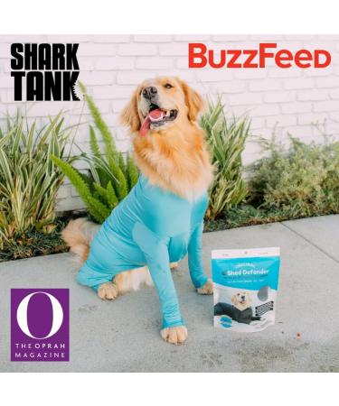 Shed Defender Body Suit for Dogs - Anti-Shedding Camouflage Jumpsuit Perfect for Anxiety Relief Surgery Recovery and Car Seat Cover | XXS (4-5 kg) - Buy Online on GoSupps.com