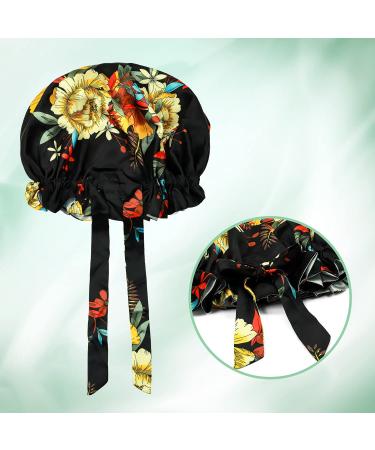 Yiwgood Satin Bonnet for Natural Hair - Black | Luxe Hair Protection - Buy Online on GoSupps.com