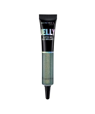 Rimmel London Jelly Toppers Glitter Gel - Mojito - 0.37 Fl Oz.