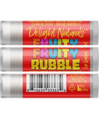 Jumbo Lip Balm - Fruity Rubble | Best Moisturizing Lip Care | International Shipping - Buy Online on GoSupps.com