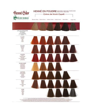 Buy Sitarama Powder Hen Color Cuivre Red - Natural Copper 100g | International Shipping Available - Buy Online on GoSupps.com