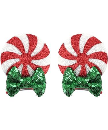 New 2025 Cute Glitter Mouse Ears Bow Hair Clips Festival Hairpins Party Gift Barrettes New For Fashion Hair Accessories Jewelry Fashion Accessories Creative Gift - Buy Online on GoSupps.com