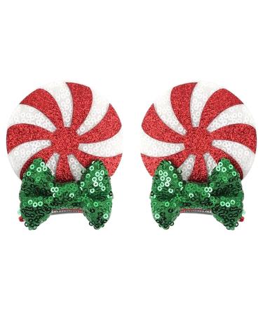New 2025 Cute Glitter Mouse Ears Bow Hair Clips Festival Hairpins Party Gift Barrettes New For Fashion Hair Accessories Jewelry Fashion Accessories Creative Gift