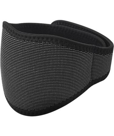 Rolempon Heated Neck Wrap - Magnetic Support for Fatigue Relief | Portable Wormwood Neck & Shoulder Protector - Unisex Black - Buy Online on GoSupps.com