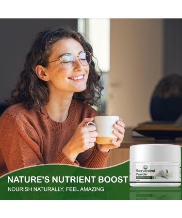 Organic Trans Resveratrol Powder 25g - 99.5% Pure Antioxidant Supplement - Buy Online on GoSupps.com
