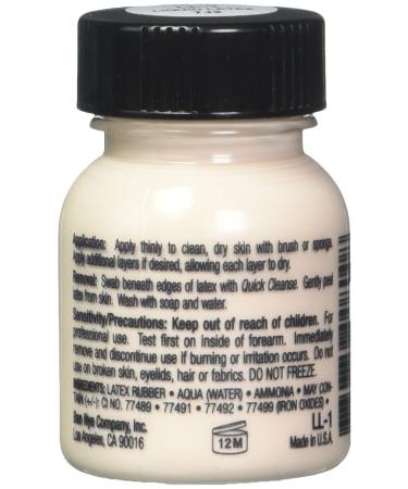 Ben Nye Liquid Latex 1oz - Professional Grade Latex for Special FX Makeup - Buy Online on GoSupps.com
