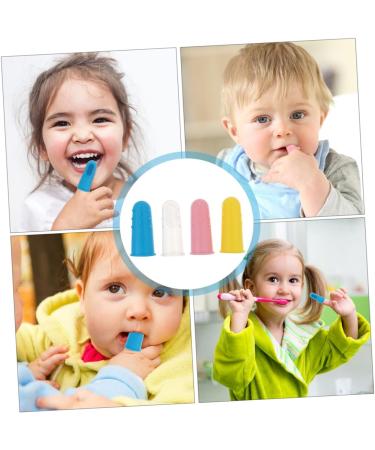 Tovinanna 12th Silicone Toothbrush for Children | Infant Finger Brush - Gentle Tooth Cleaning Tool - Buy Online on GoSupps.com