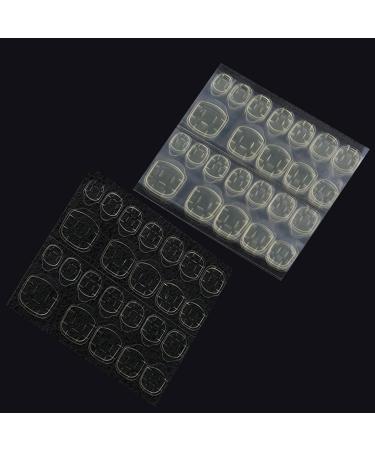 Press on Nail Sticky Tabs - 50 Sheets Thin Nail Glue Stickers | Waterproof Acrylic Jelly Adhesive Tabs for Professionals or Beginners Double Sided Hondony Toes (Yellow) - Buy Online on GoSupps.com