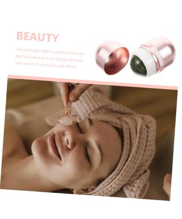 Pink Jade Roller & Face Massage Tools - Reduce Puffiness & Enhance Eye Care | Portable Facial Massager - Buy Online on GoSupps.com