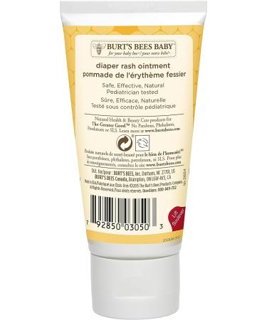 Burt's Bees Baby 100% Natural Diaper Rash Ointment - 3oz Tube - Buy Online on GoSupps.com