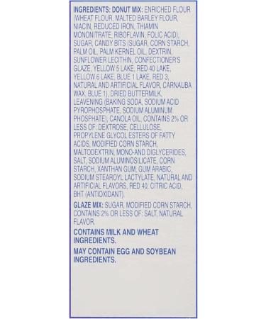 Funfetti Pink Vanilla Cake Donut Mix with Candy Bits 459g - Buy Online on GoSupps.com