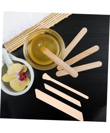 COOPHYA 150 Pieces Wax Sticks for Hair Removal | Wooden Irregular Spatulas - Premium Quality & International Shipping - Buy Online on GoSupps.com