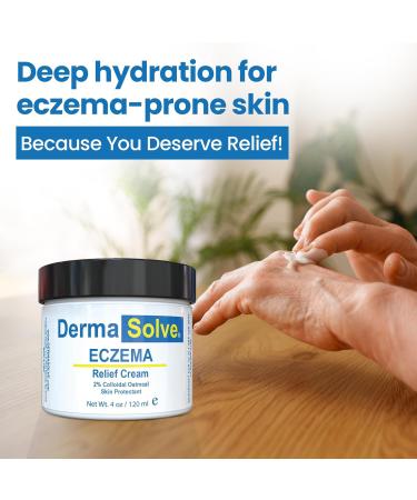 Dermasolve Full Body Eczema Relief Lotion Cream - Flare Control Therapy Balm That Protects, Moisturizes, and Repairs Skin Kids, Babies & Adults - Steroid Free (4 Fl Oz, 1) 4 Fl Oz (Pack of 1) 4.0 - Buy Online on GoSupps.com