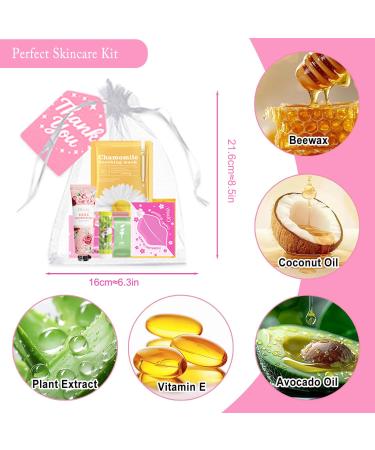 100 PCS Spa Skincare Set for Women Spa Party Favors Supplies Include Face Masks Eye Mask Lip Balm Hand Cream Lip Mask Bulk Gifts Valentines Day Gifts For Her Skincare - Buy Online on GoSupps.com